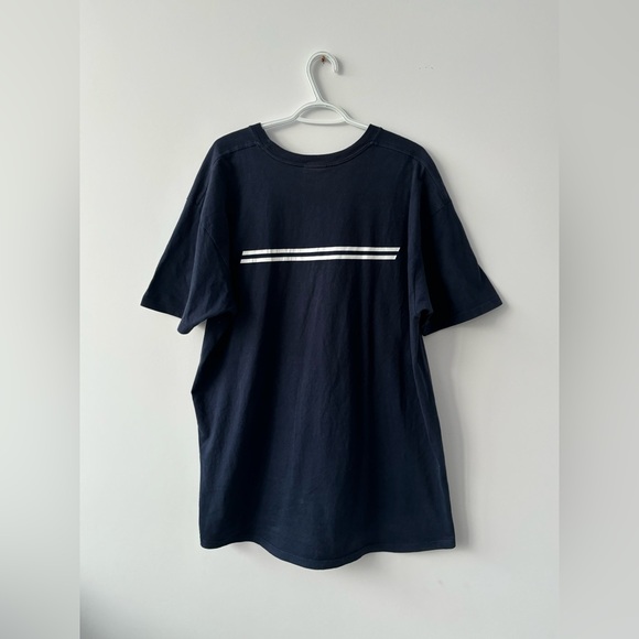 Authentique t-shirt bleu Nike vintage 2000’s / blue t-shirt Nike vintage 2000's - Picture 2 of 3